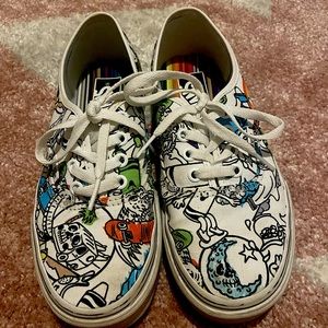 Vans Crayola Shoes 5.5/7